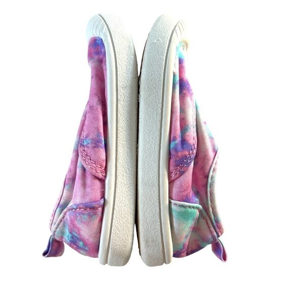 Cat & Jack Toddler Girls Slip on Sneakers Multicolored Pink Size 7 - Picture 4 of 6